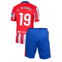 Dětský fotbalový dres Atletico Madrid Julian Alvarez #19 2024-25 Domácí Krátký Rukáv (+ trenýrky)